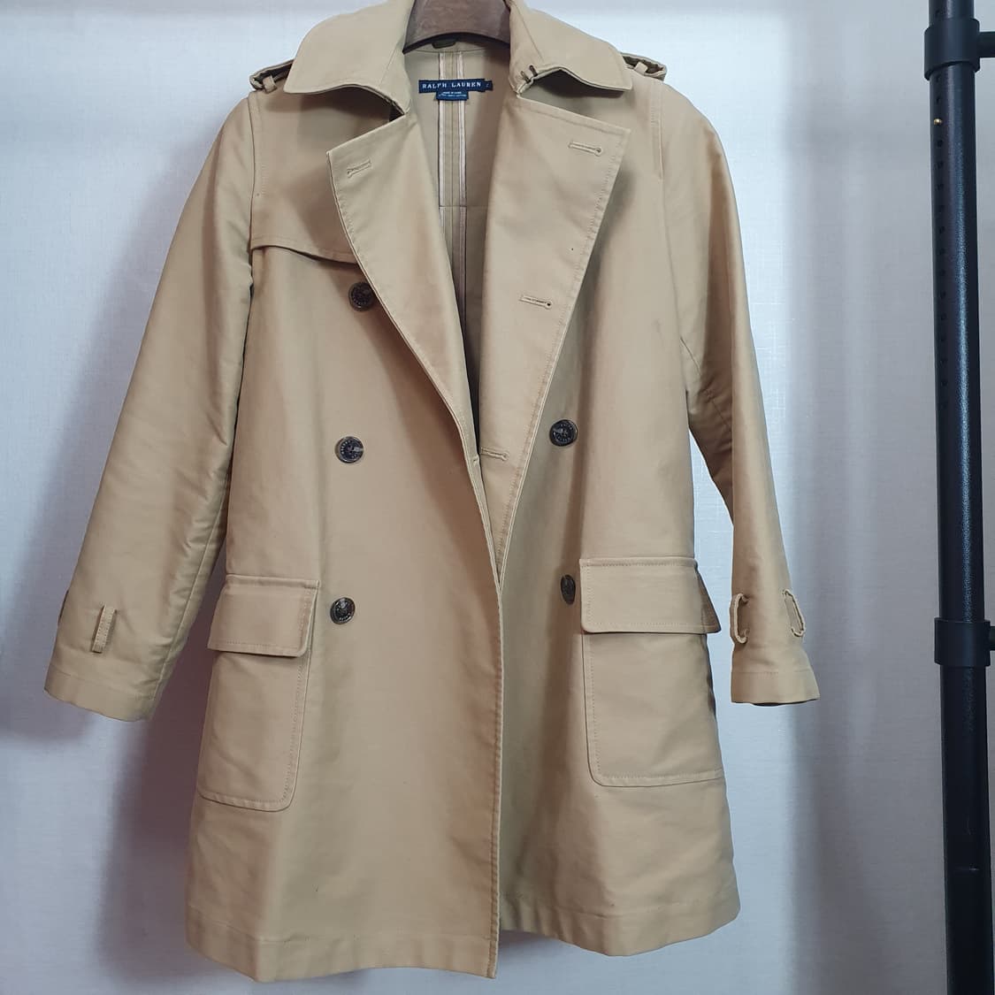 폴로 랄프로렌 여성용 트렌치코트 거의 새제품 90사이즈 상품이미지2
