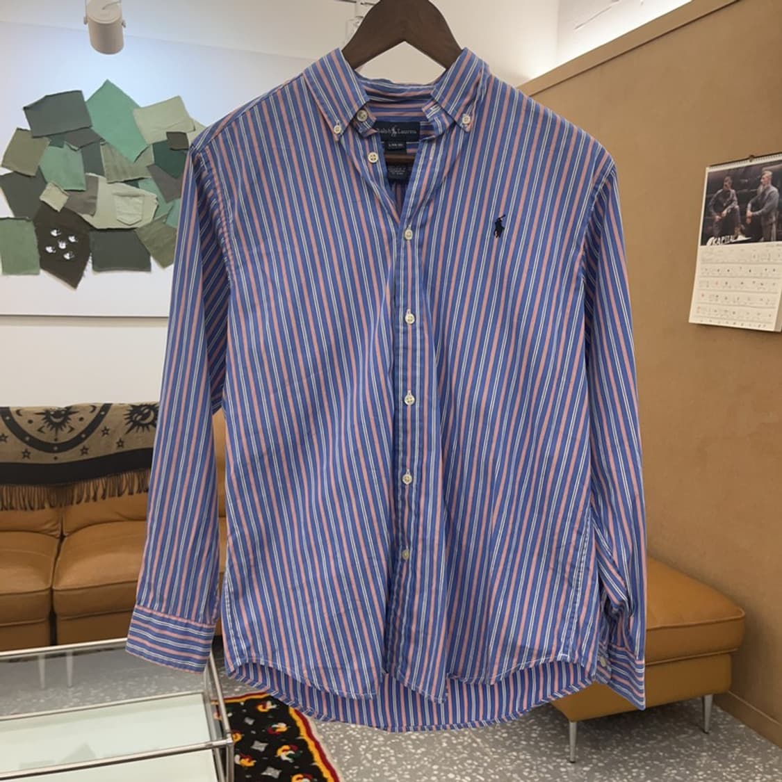 폴로 랄프로렌 컨트리 레트로 멀티 스트라이프 셔츠 L C08404 상품이미지3