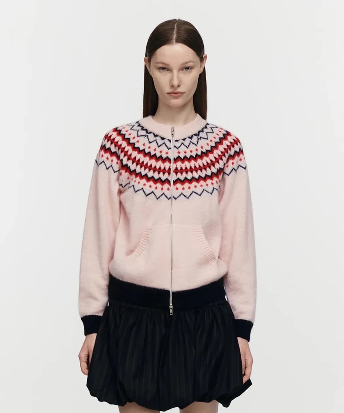 버뮬라 BURMULA 23FW 노르딕 집업 가디건 PN8715 상품이미지2