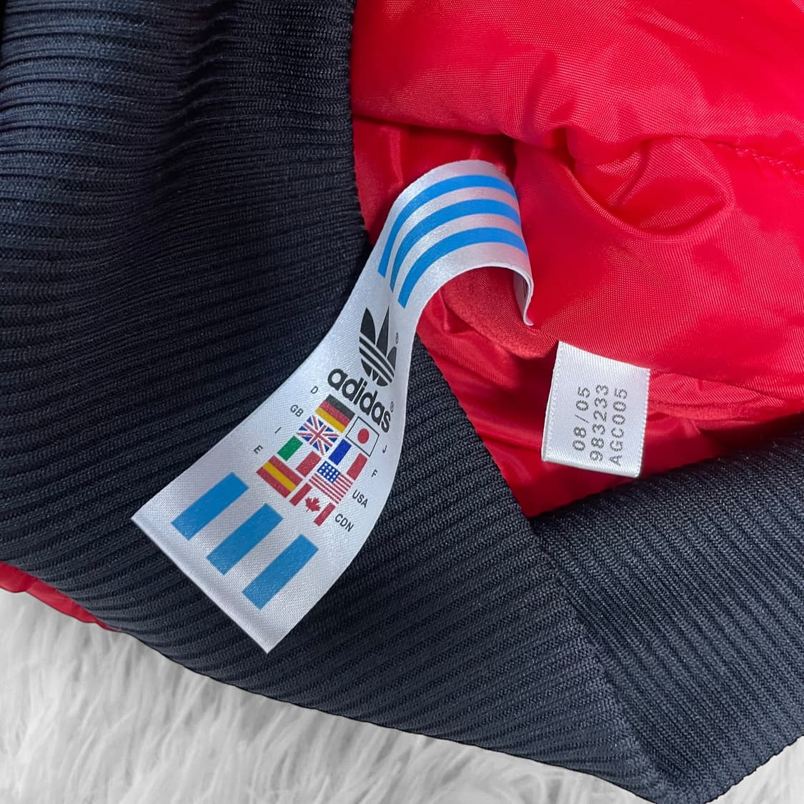 아디다스 프란체스카 레이싱 패디드 자켓 레드 상품이미지6