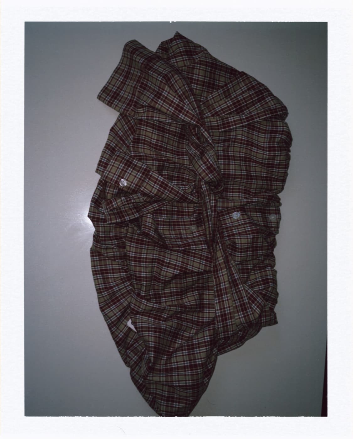 크랭크 체크 랩스커트 상품이미지2