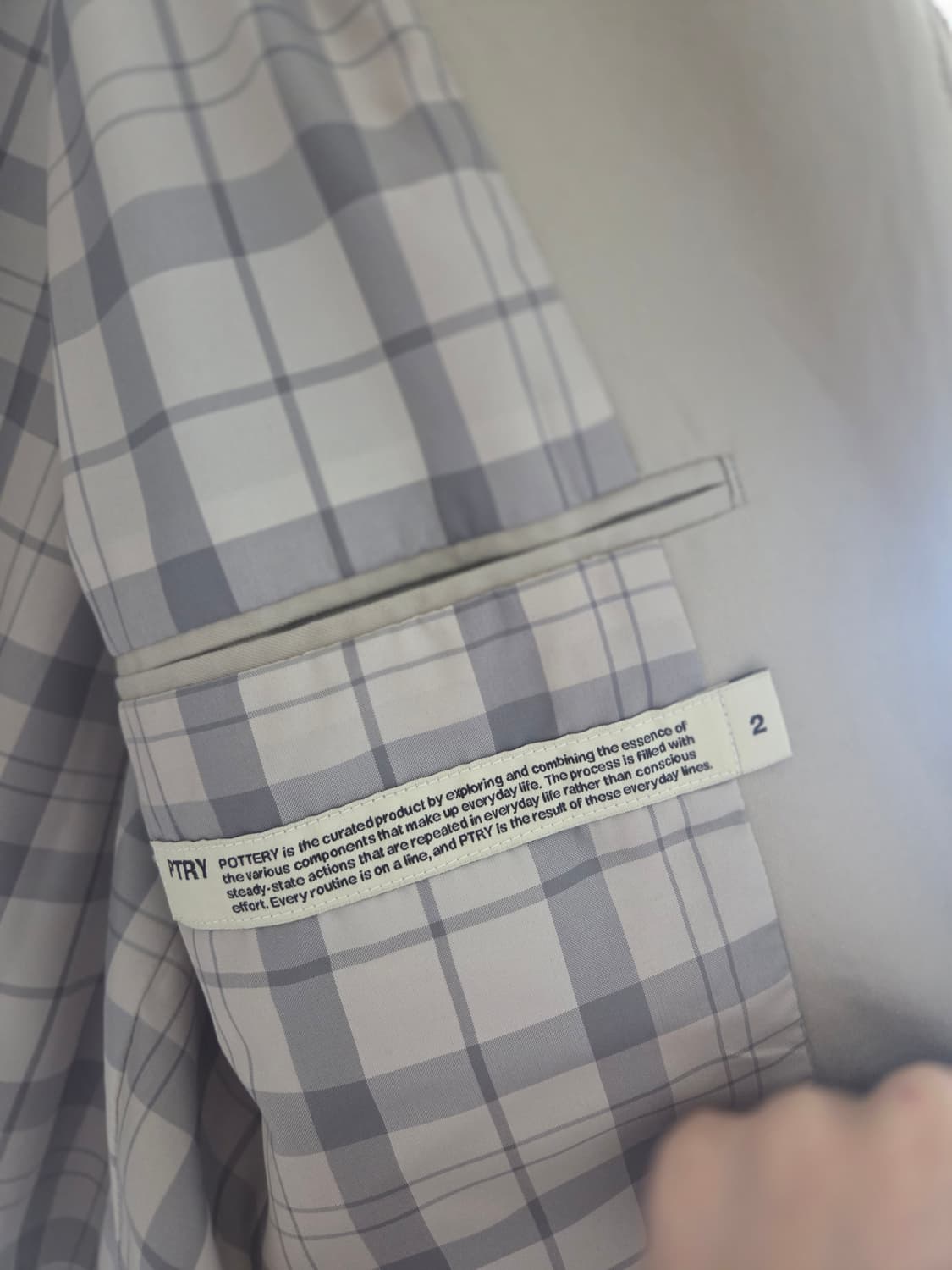 포터리 수피마 코튼 해링턴 자켓 2size 상품이미지3