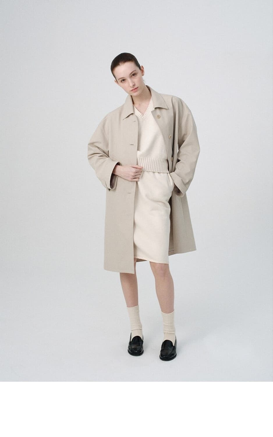 낫띵리튼) Harri mac coat (Beige) 상품이미지1