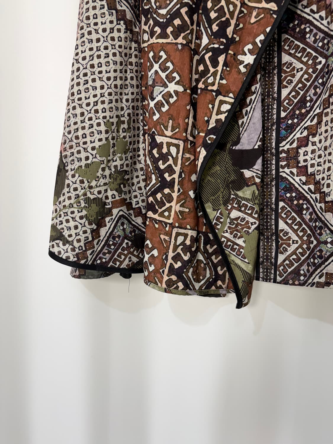 vintage pattern skirt 상품이미지5