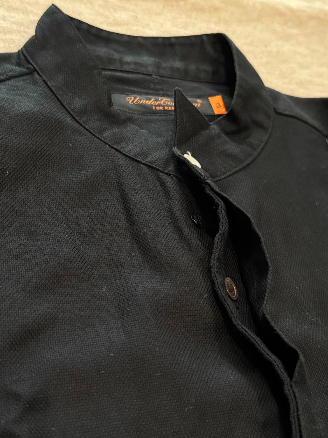 언더커버 07ss "PURPLE" 스퀘어 라인 버튼업 셔츠 상품이미지6