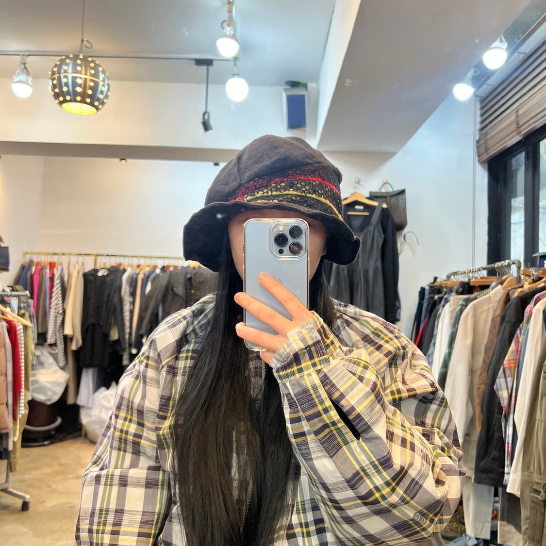 CA4LA 린넨 와이어 언발 버킷햇 상품이미지9