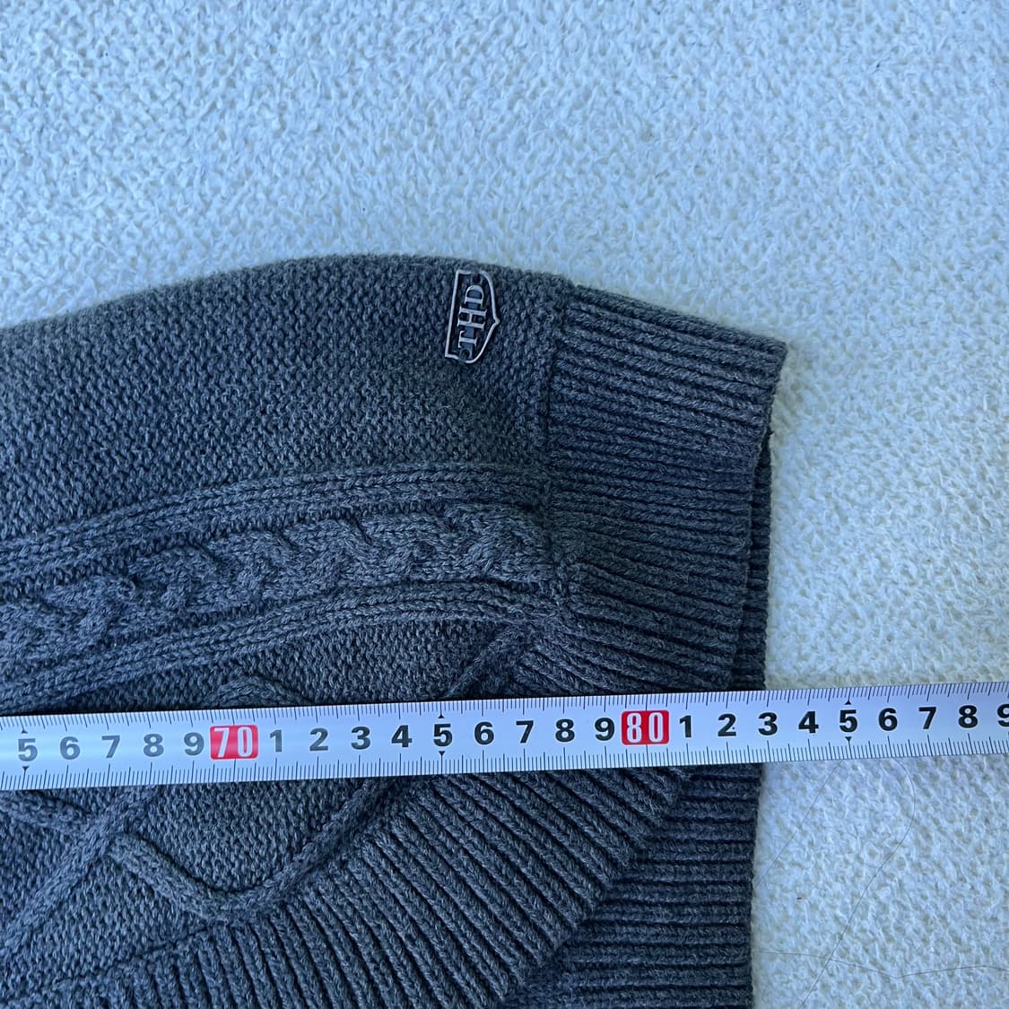 S 타미힐피거 여성 케이블 가디건 0402M 상품이미지5