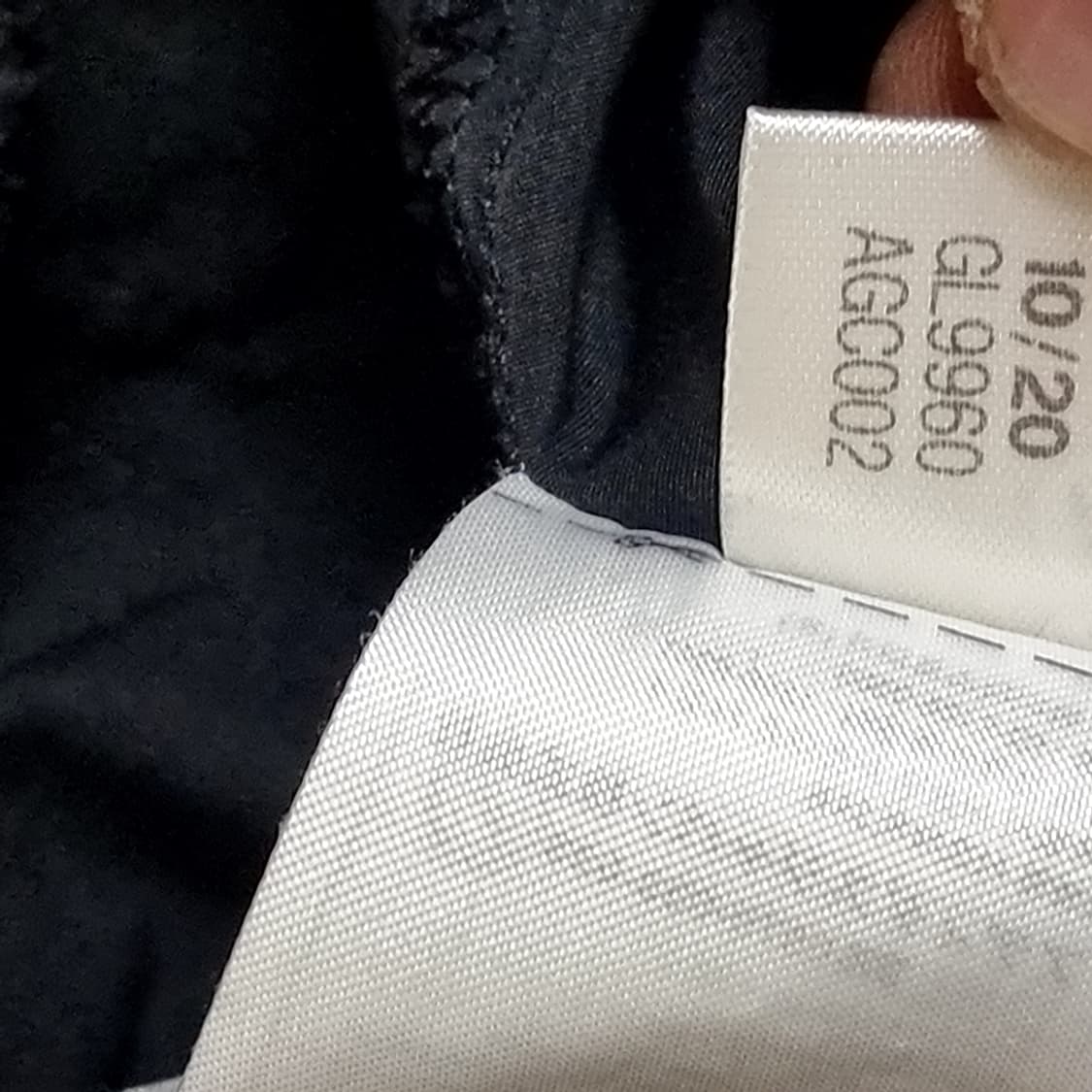 아디다스 블랙 풀오버 웜업(100-105) 상품이미지9