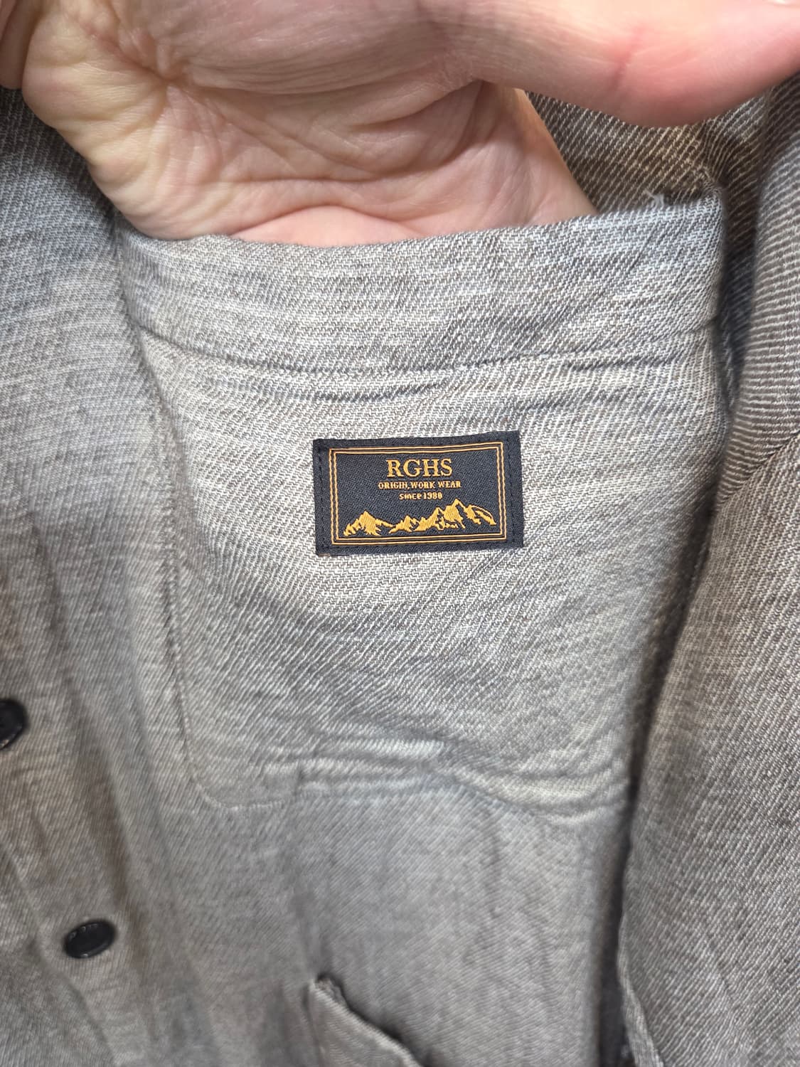 러기드하우스 카라 가디건 자켓 xl 루즈 상품이미지4