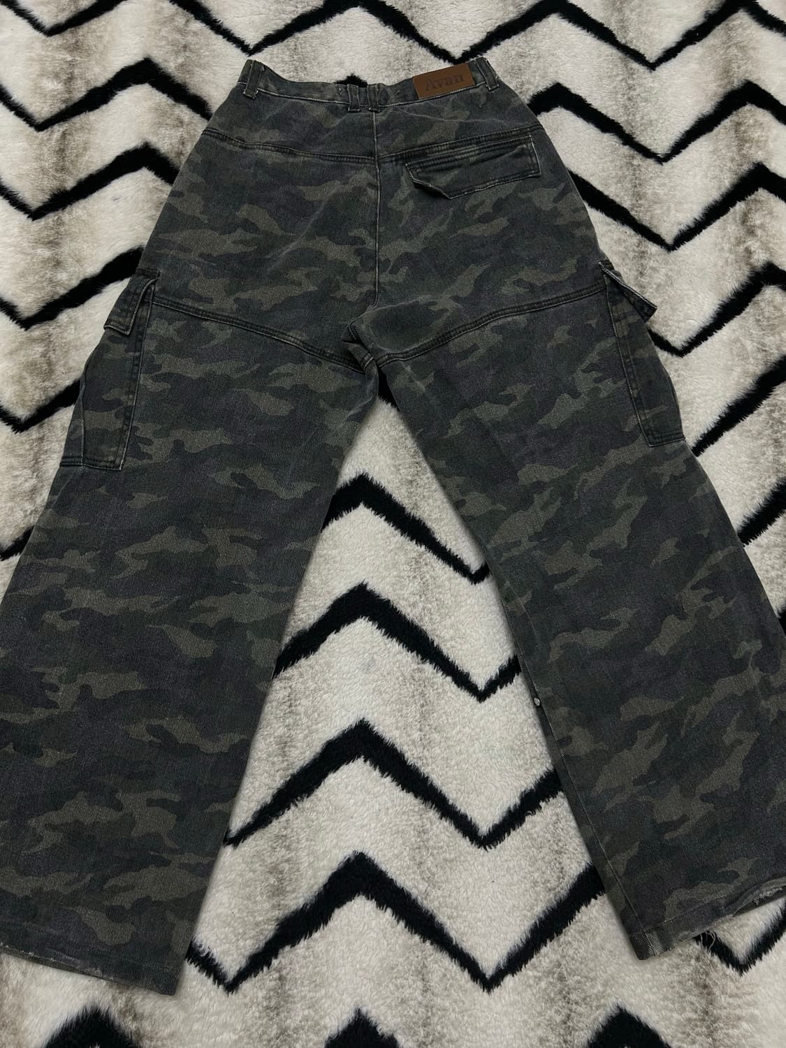 [XS]어반드레스 와이드 카모 카고 팬츠 상품이미지4