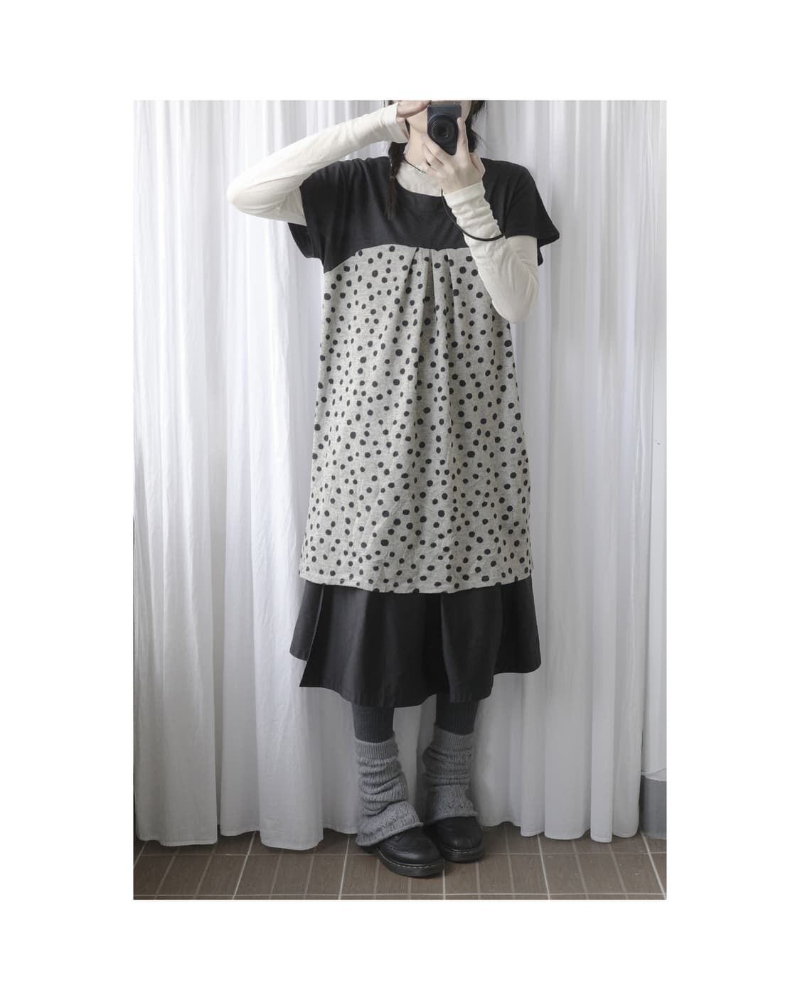 Polka bou jeloud dress 상품이미지5
