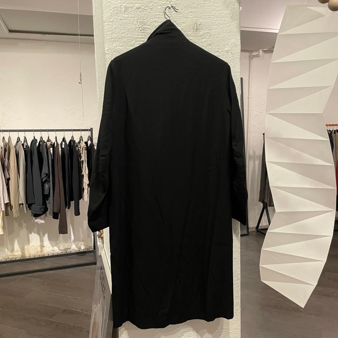 요지야마모토 오버사이즈 레이온 코트 상품이미지3