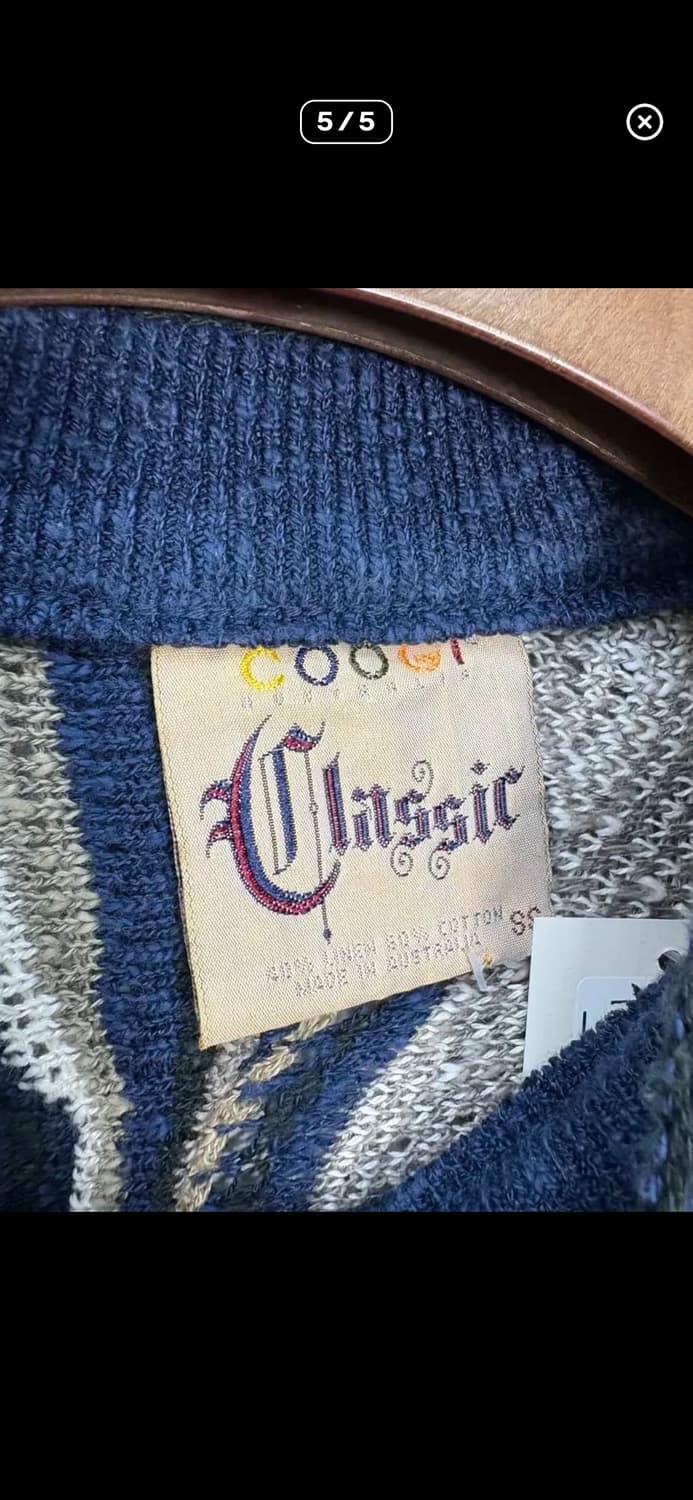 쿠지 오스트레일리아 케이블 니트 H57 상품이미지4