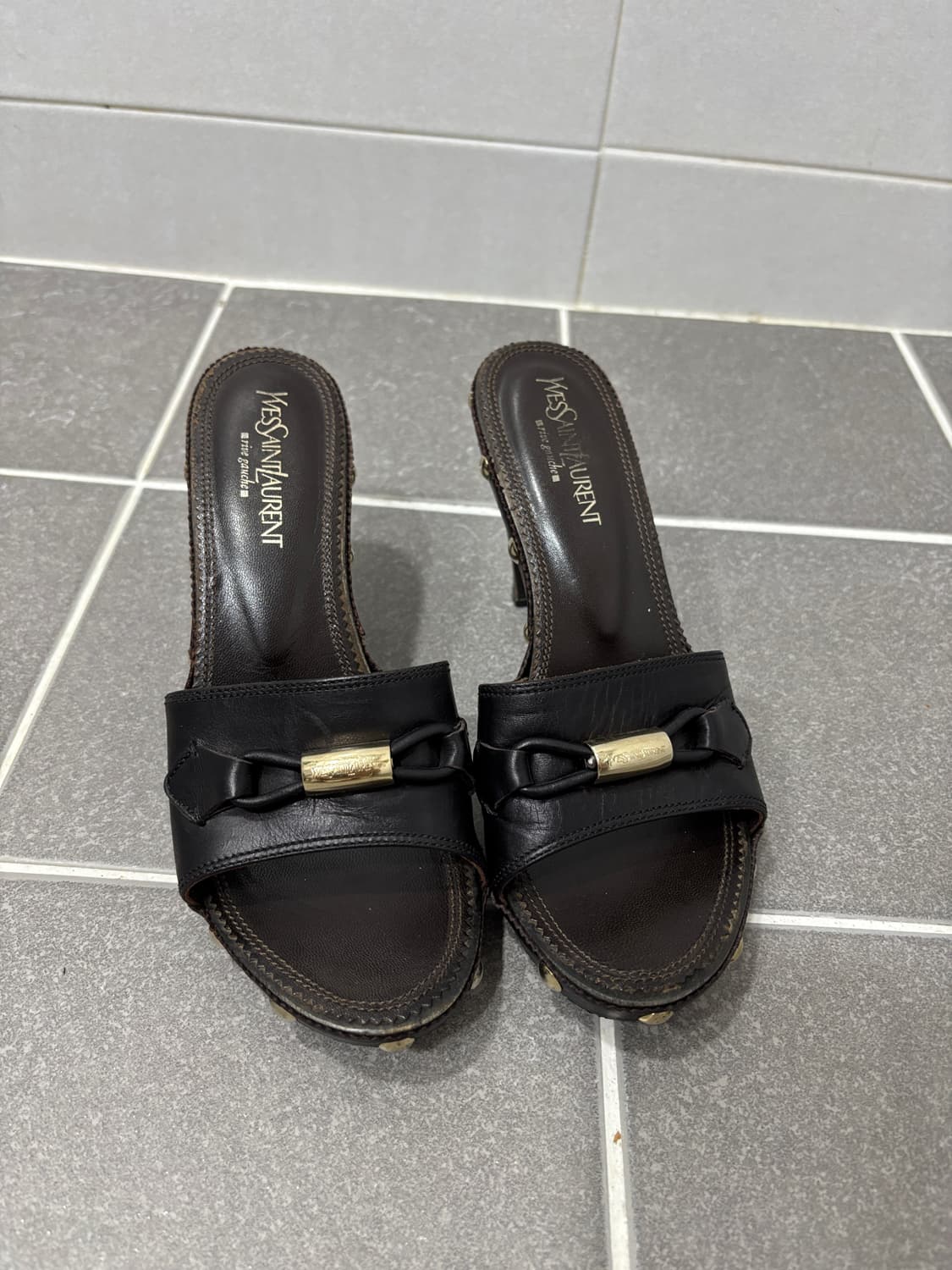 정품) 생로랑 뮬 상품이미지1