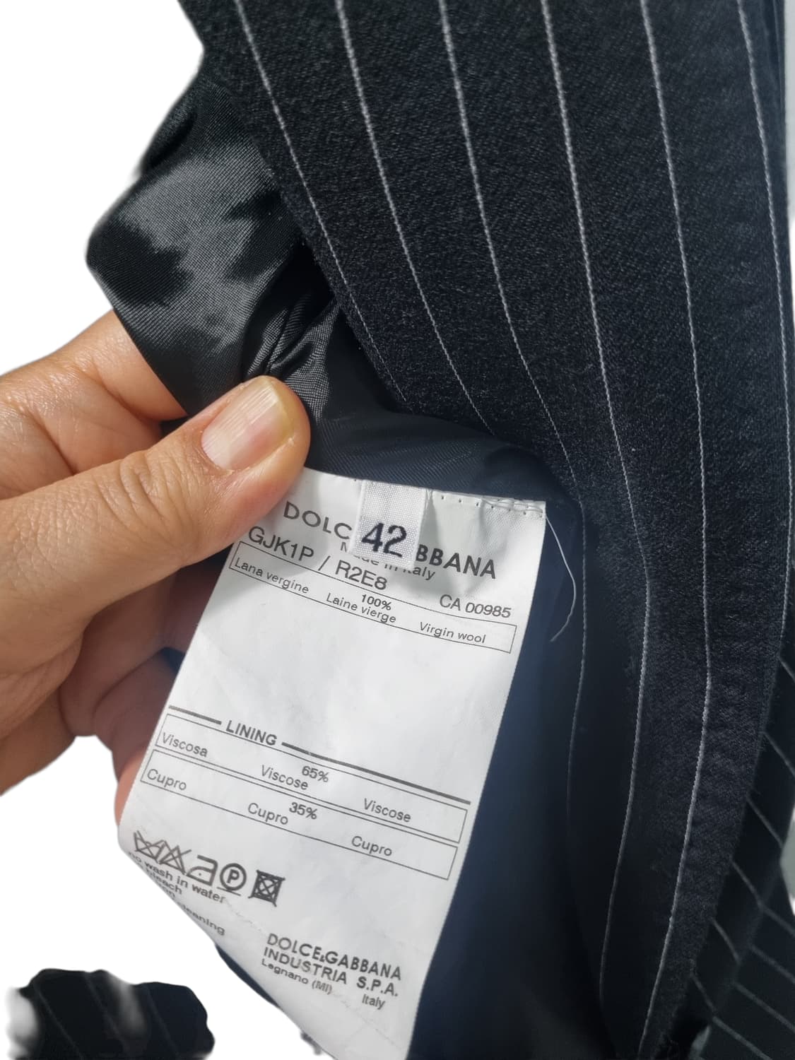 돌체앤가바나 스트라이프 정장 세트 42 상품이미지6