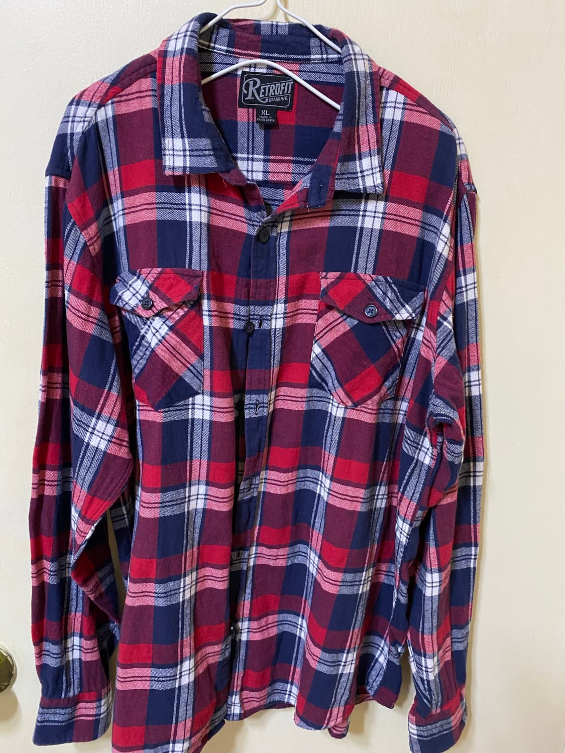 빈티지 플라넬 셔츠 상품이미지1