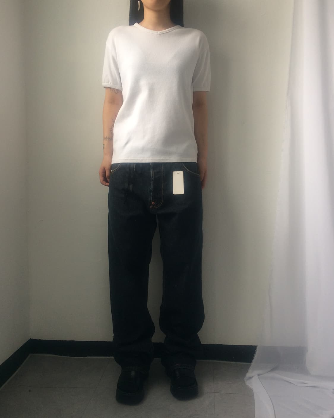 Avirex ribbed t shirt 상품이미지5