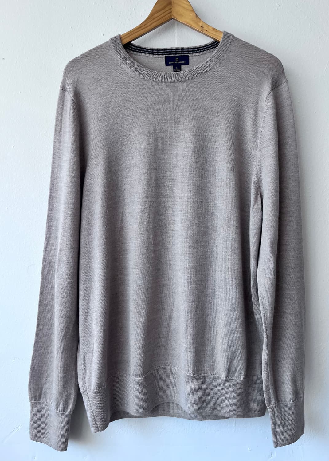 브룩스브라더스 남성 울라운드니트
 상품이미지1