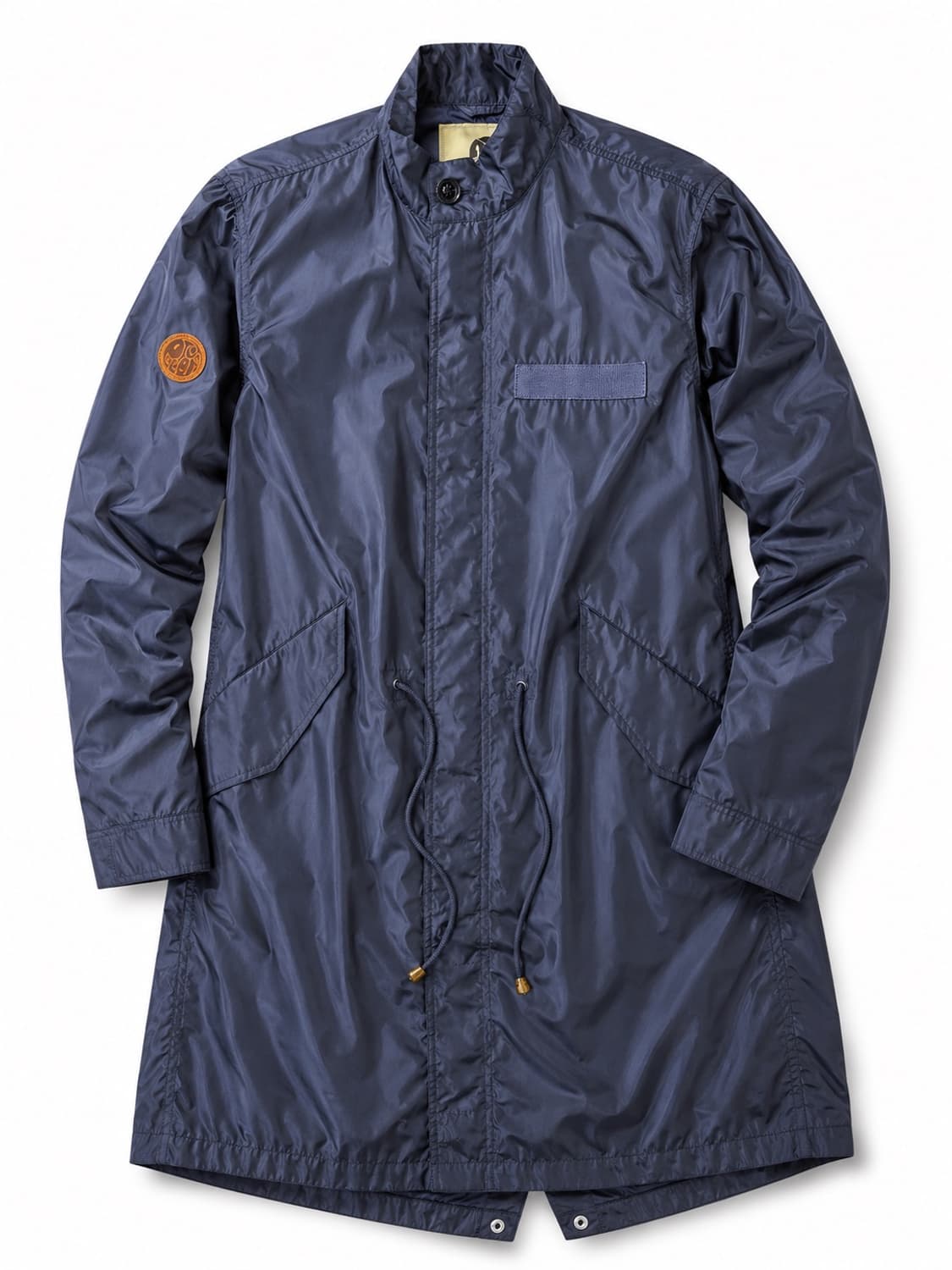 Pretty Green 리암 갤러거 메탈릭 네이비 블루 경량 파카 상품이미지2
