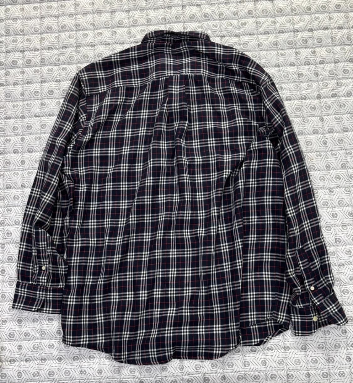 버버리 깅엄 체크 셔츠 110~115 상품이미지5