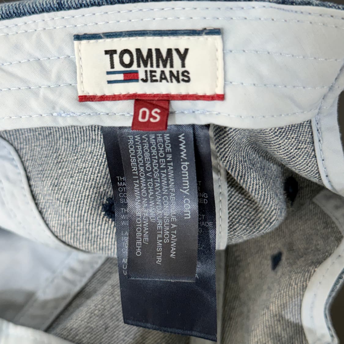 타미힐피거 데님 볼캡 모자 상품이미지5