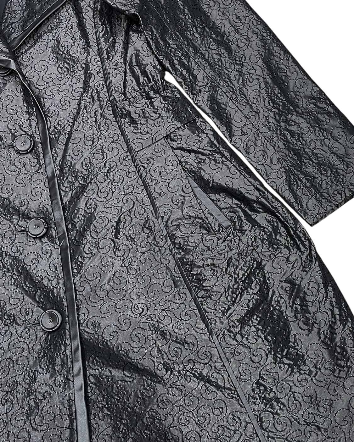 히로코 코시노 패턴 롱 파카 상품이미지9