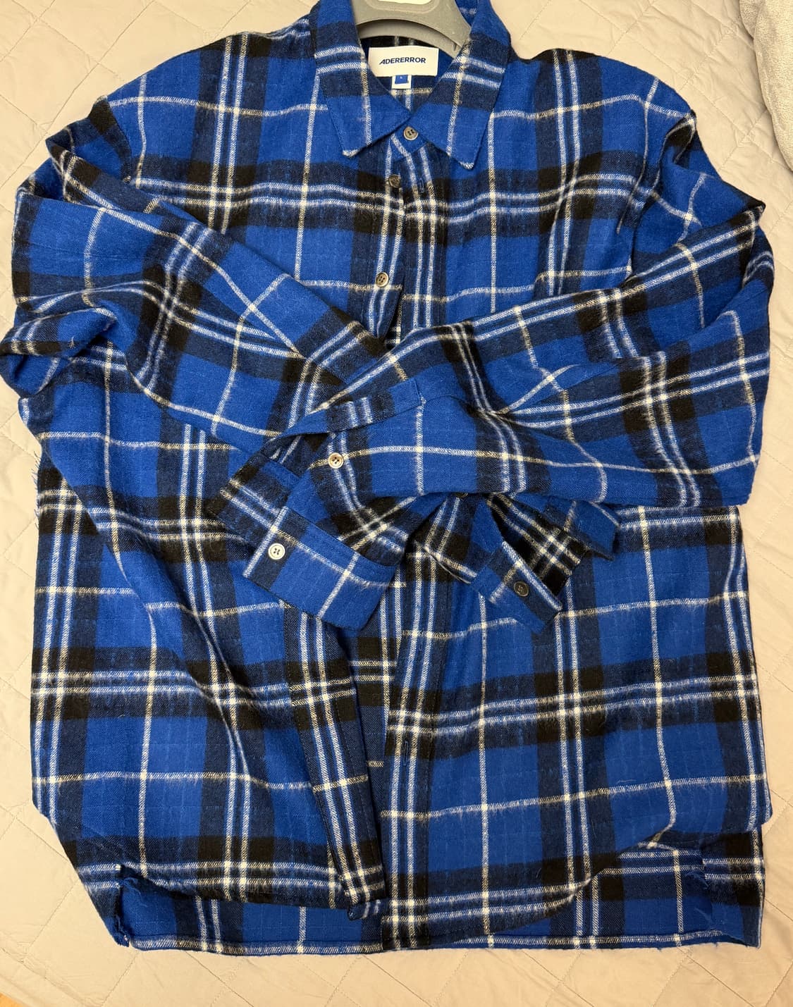아더에러 로아 셔츠 z 블루 L 상품이미지2