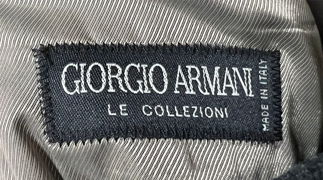 조르지오 아르마니 남자 모직 롱코트 이태리 XL 105  상품이미지4