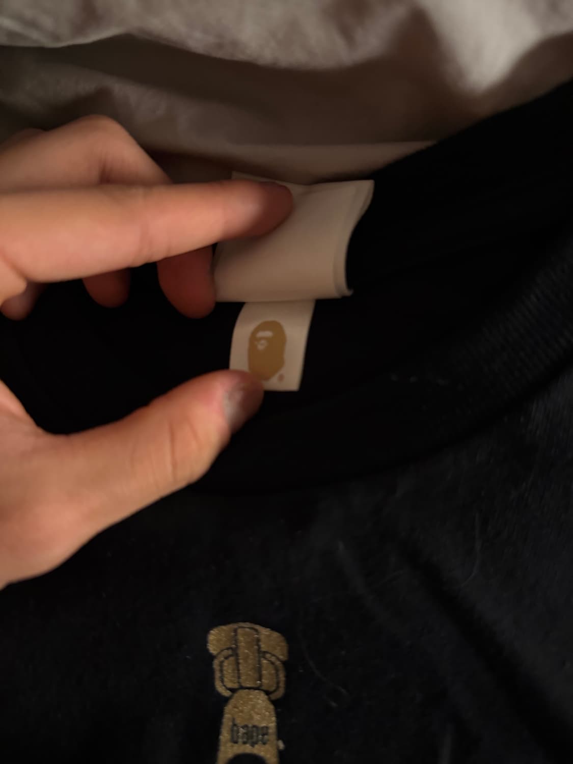 베이프 카모 샤크 반팔 상품이미지3