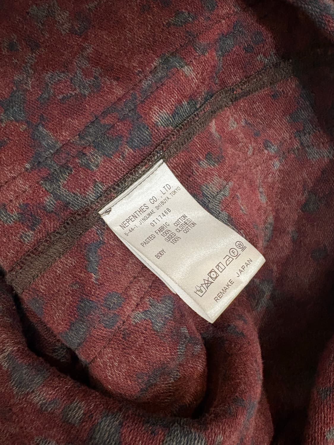Yohji Yamamoto Rebuild to Needles 자켓 상품이미지4