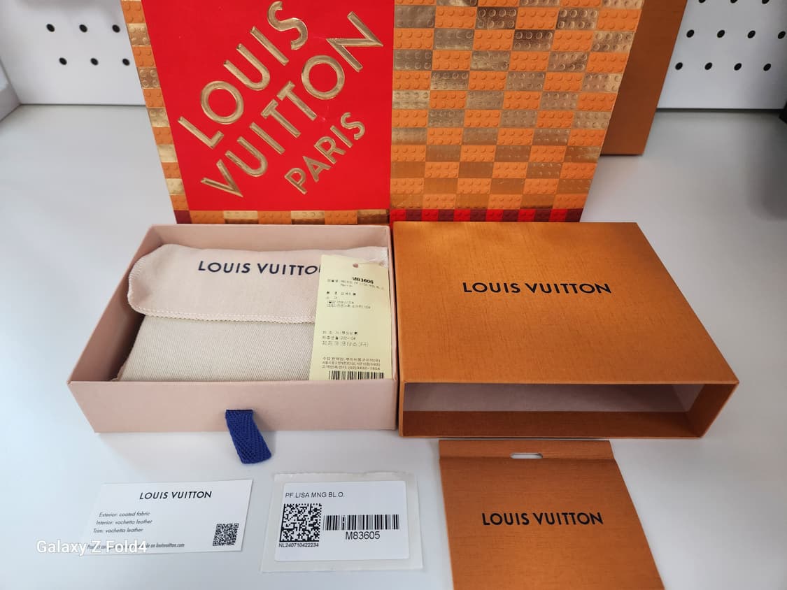 [N급]루이비통 리사월릿 반지갑 모노그램 풀박스 새상품 판매합니다 상품이미지8