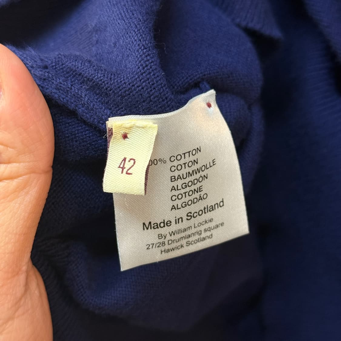 윌리엄 로키 코튼 니트 42 상품이미지7