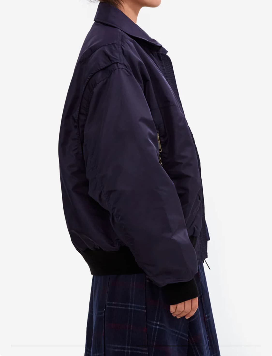 Brain Dead 3D Flight Jacket / Navy / L 상품이미지4