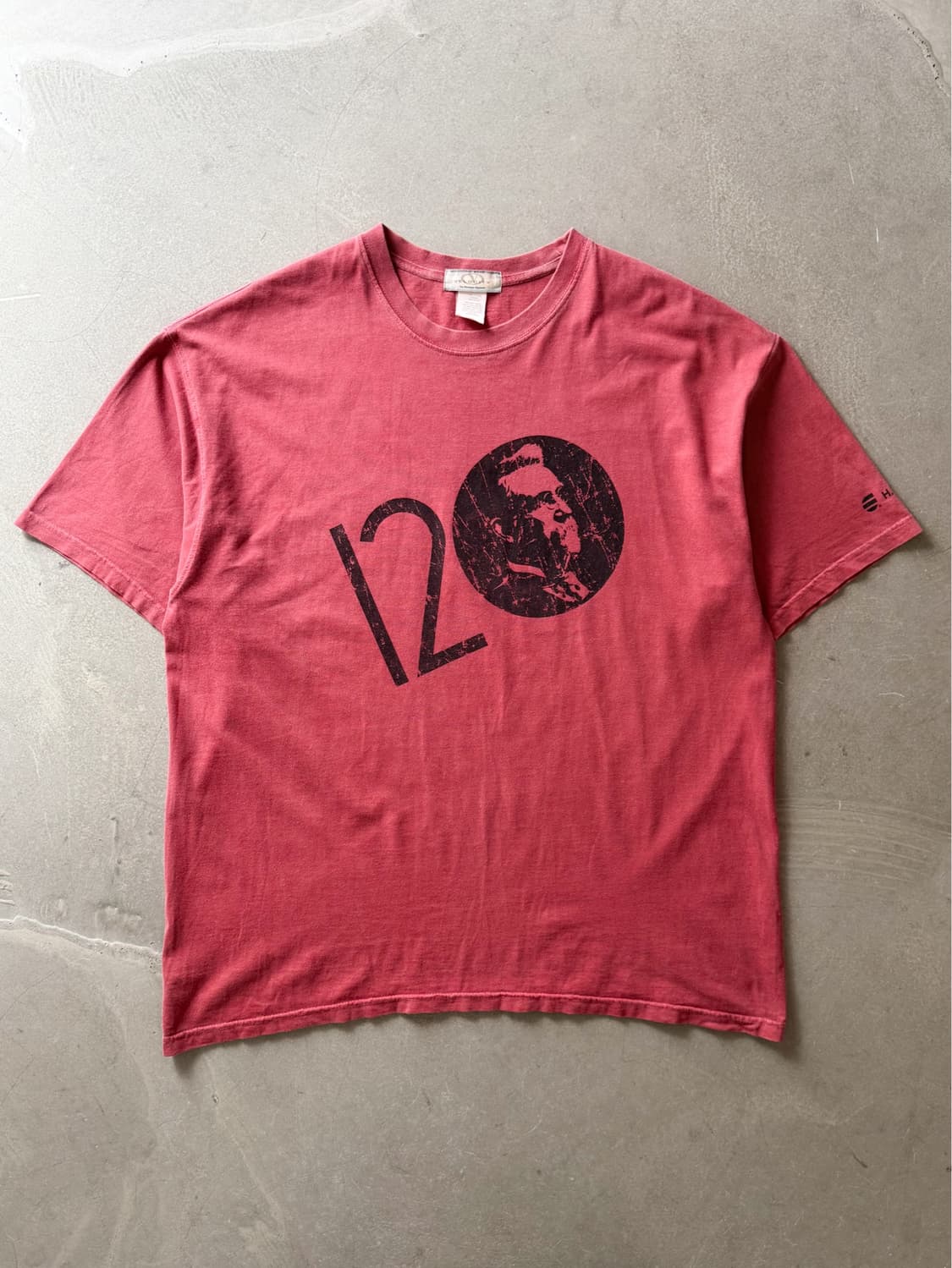 Vintage Velocity Washed Pink Graphic Tee 상품이미지1