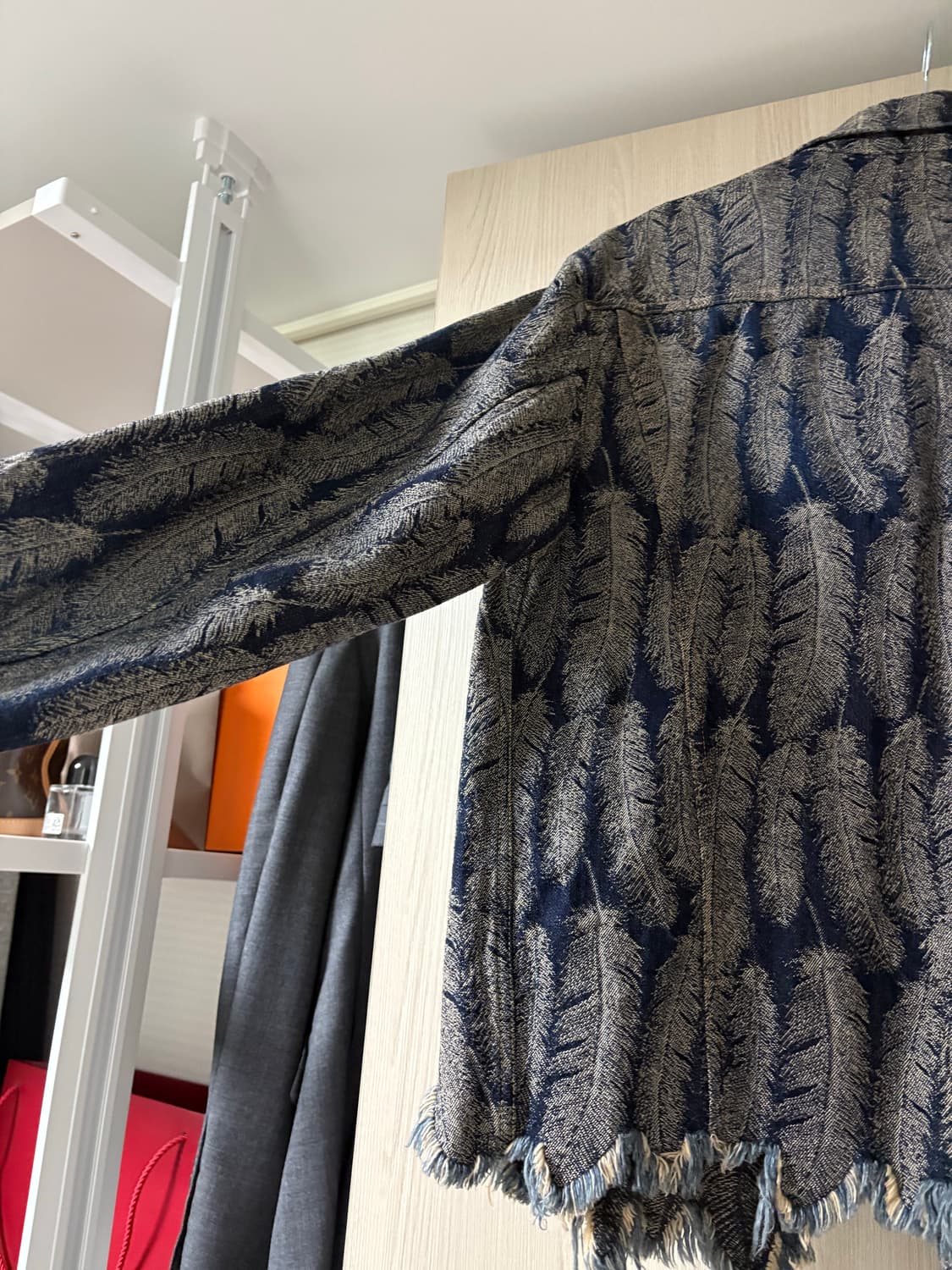 캐피탈 페더 자켓 인디고 L(3) 상품이미지4