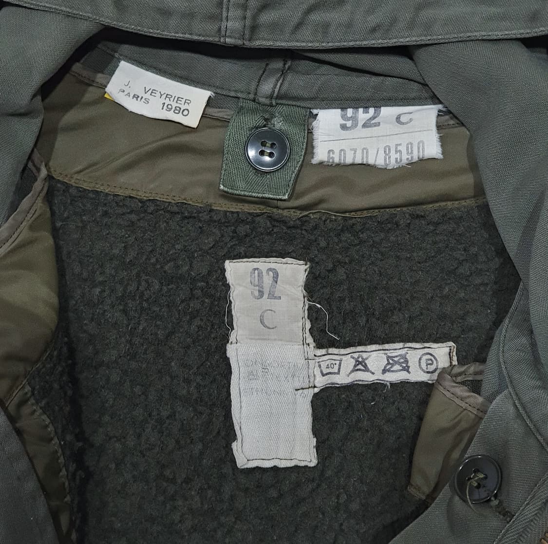 프랑스군 m64 쉘파카 프랑스군 개파카 100~105 상품이미지8