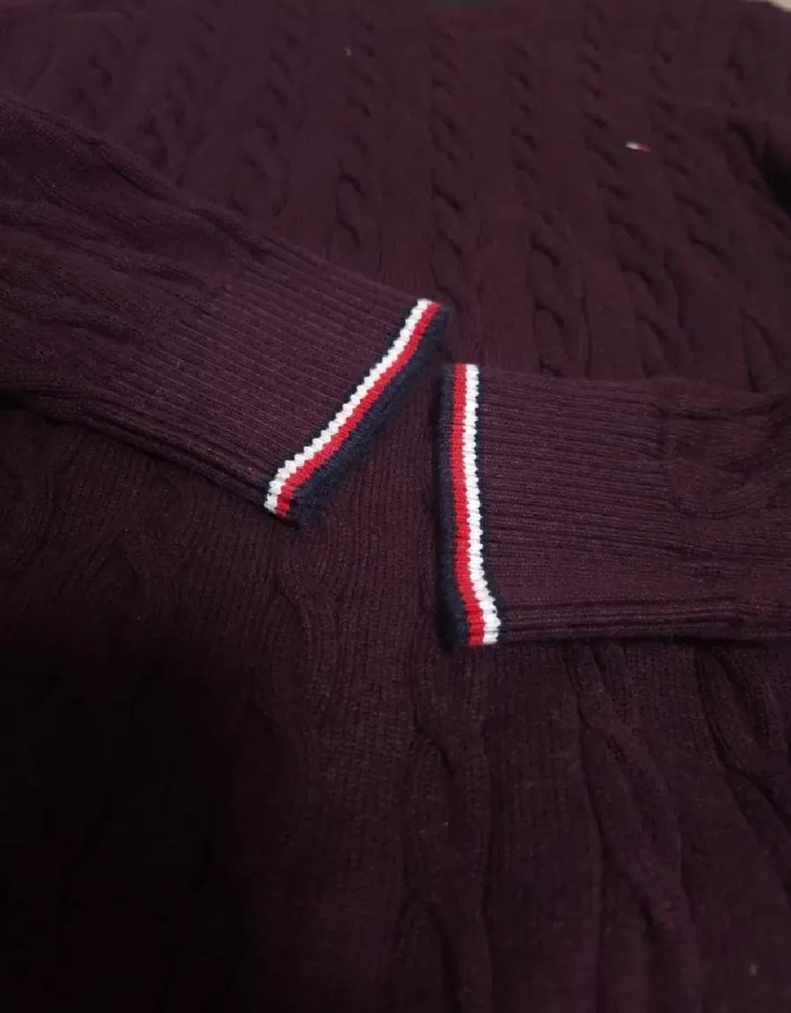 타미힐피거 케이블니트, L 상품이미지5