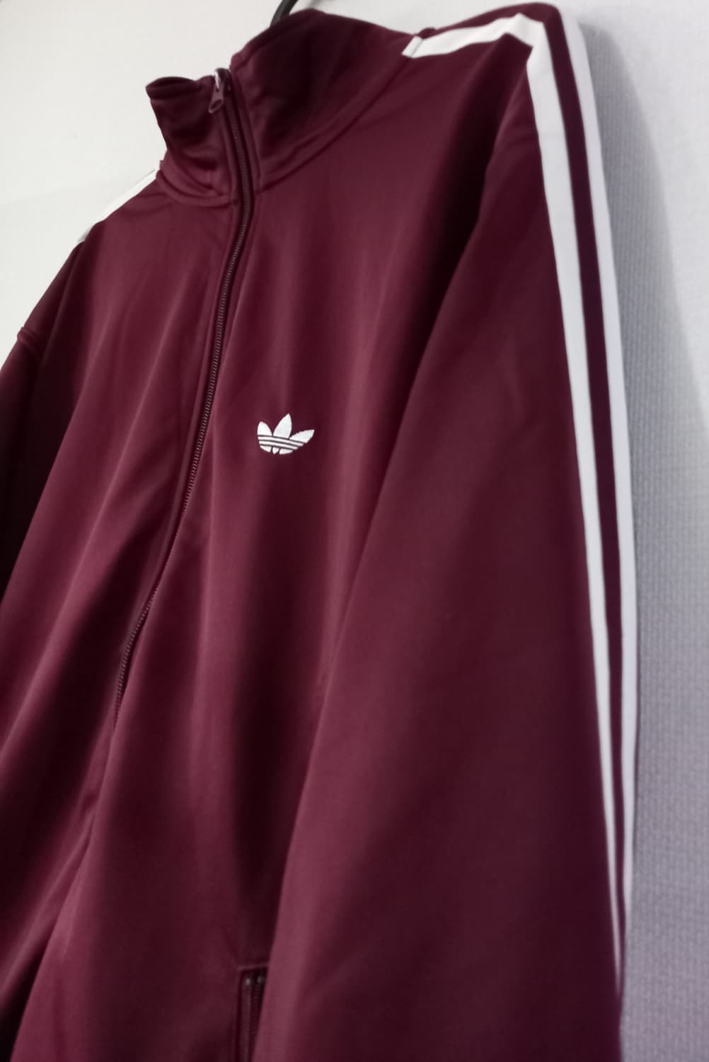 아디다스 BB 트랙탑 버건디 트랙탑 저지 져지집업 90/S 상품이미지2