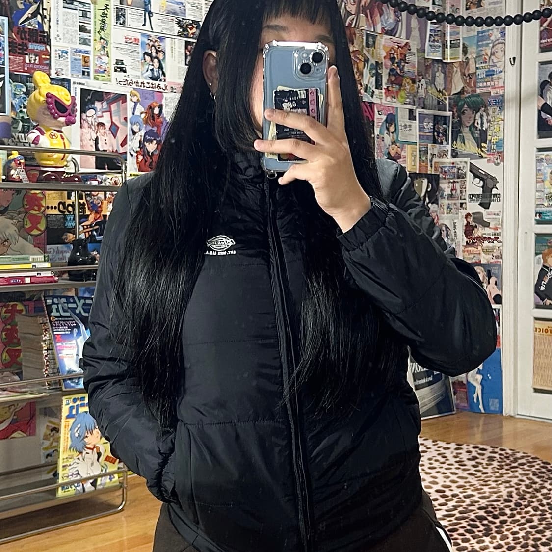 디키즈 블랙 경량 패딩 점퍼 상품이미지1