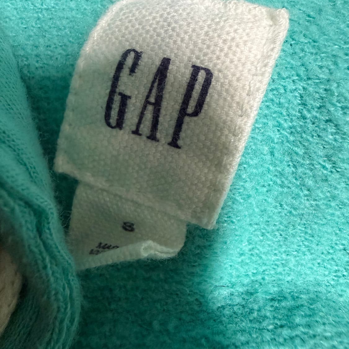 갭 민트 후드집업 m 상품이미지3