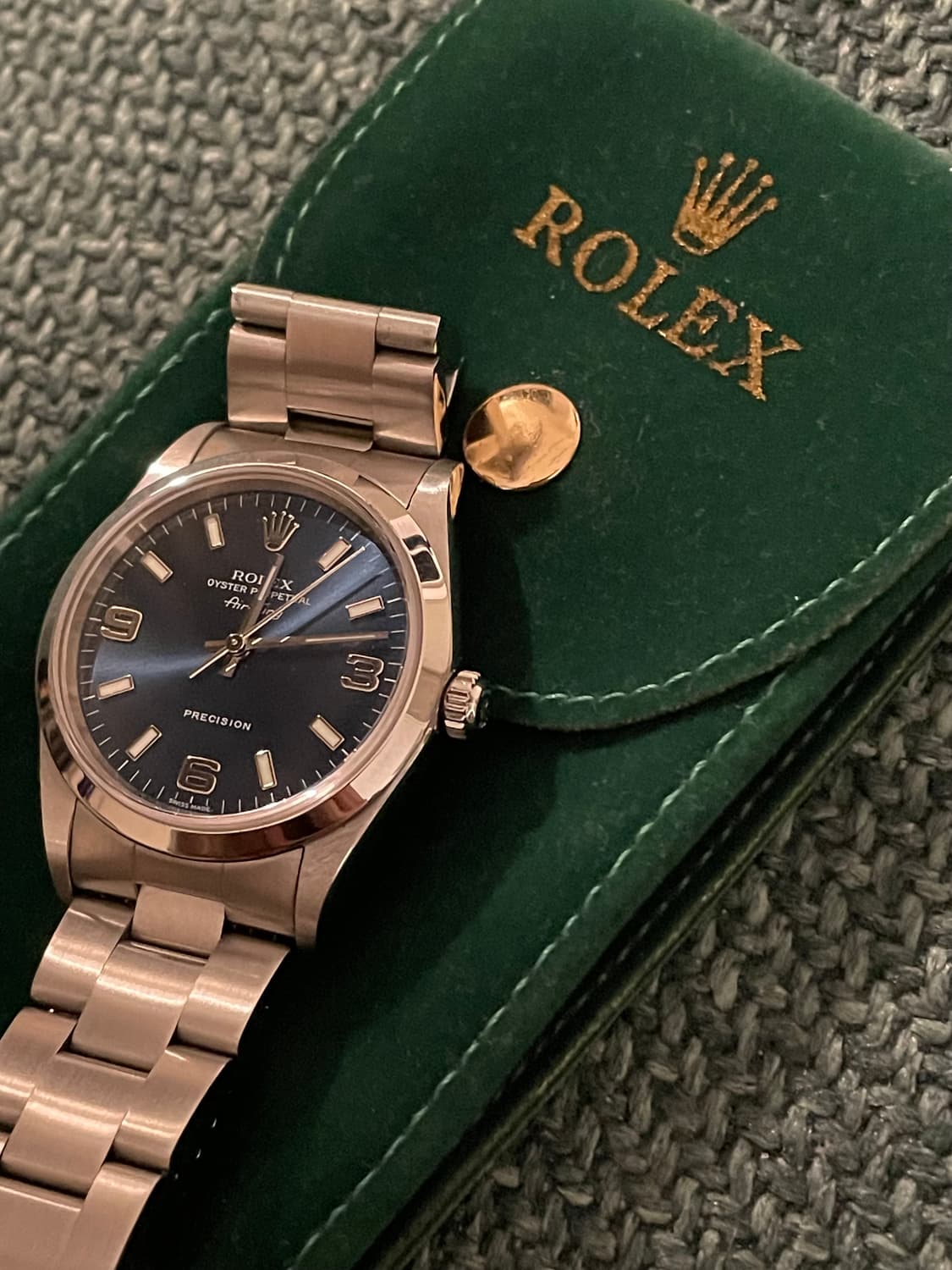 Rolex air king 14000M 로렉스 청판 369 다이얼 상품이미지1