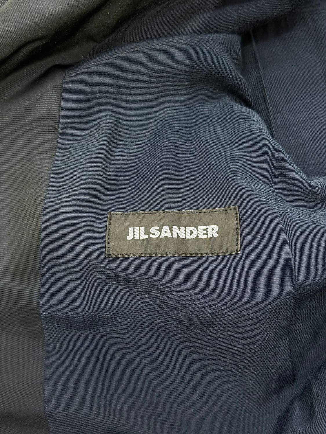 질샌더 비트윈 블랙퍼플 잉크 필디드 자켓 상품이미지7