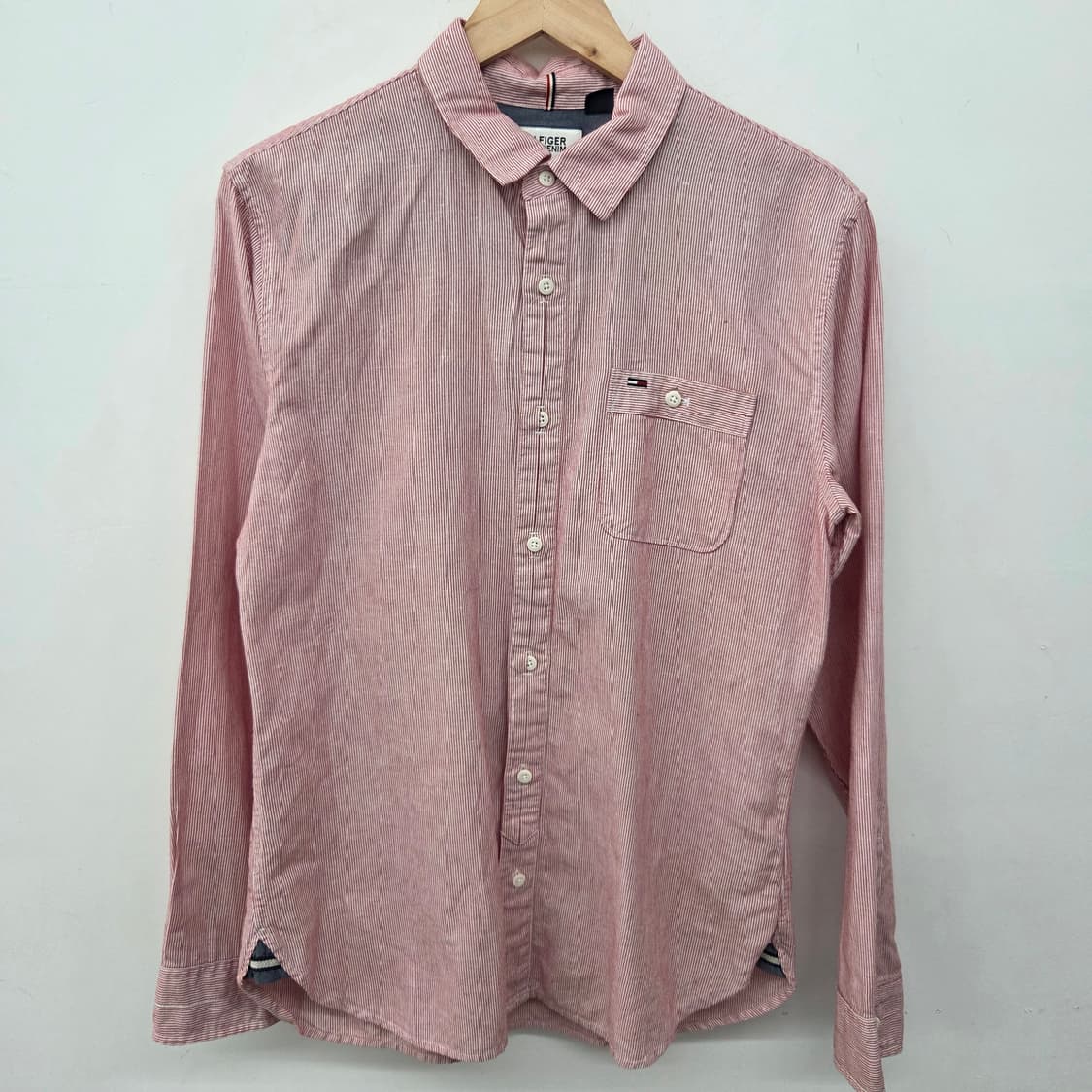 타미힐피거 스트라이프 셔츠 남방 남m 상품이미지2