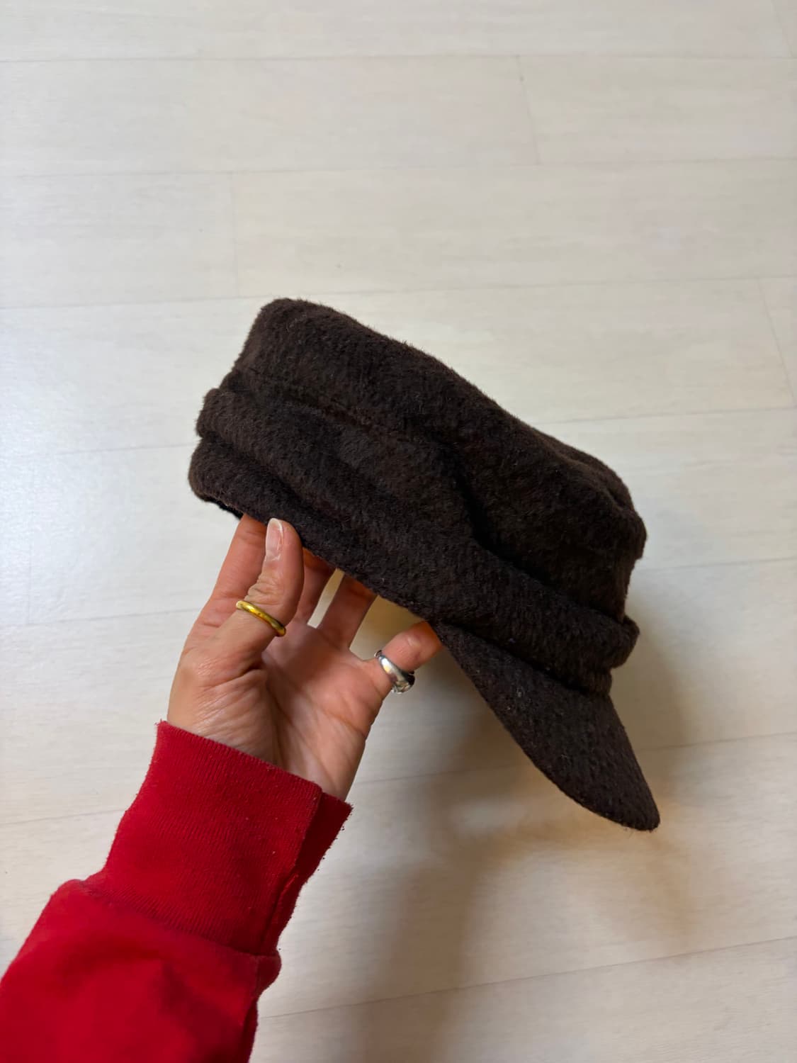 일본브랜드 브라운 모자  상품이미지6