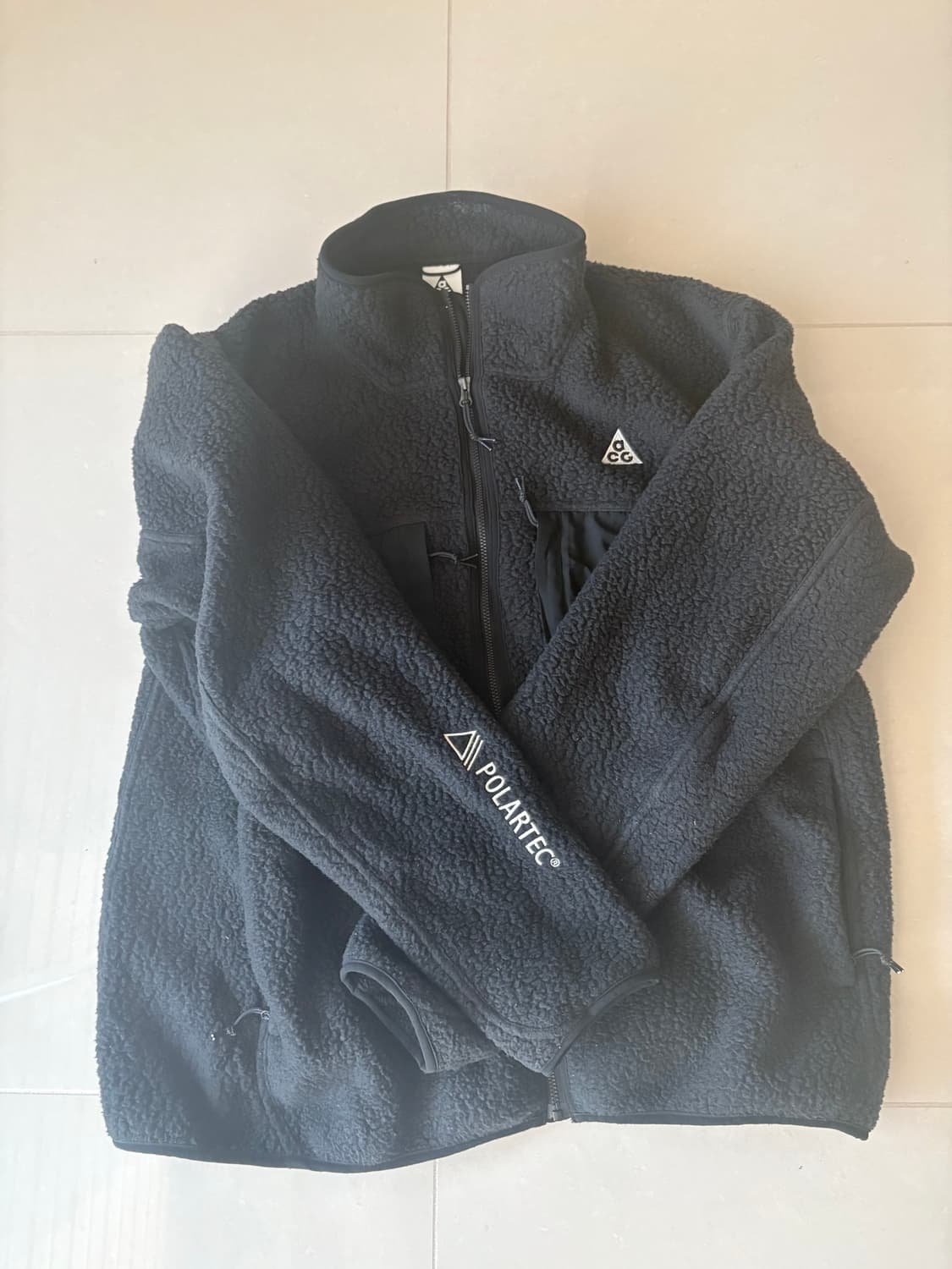 나이키 ACG 아크틱 울프 풀 집 탑 블랙 앤트러사이트 상품이미지1