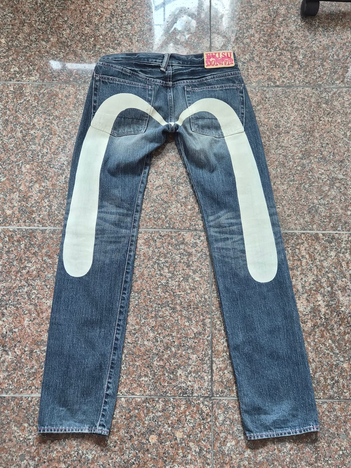 에비수 로우라이즈 데님 진 상품이미지1