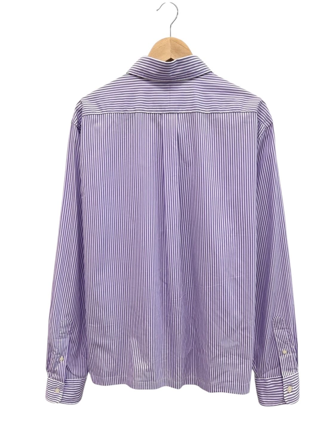 폴로 스트라이프 셔츠 퍼플&화이트 (XL~2XL)  상품이미지8