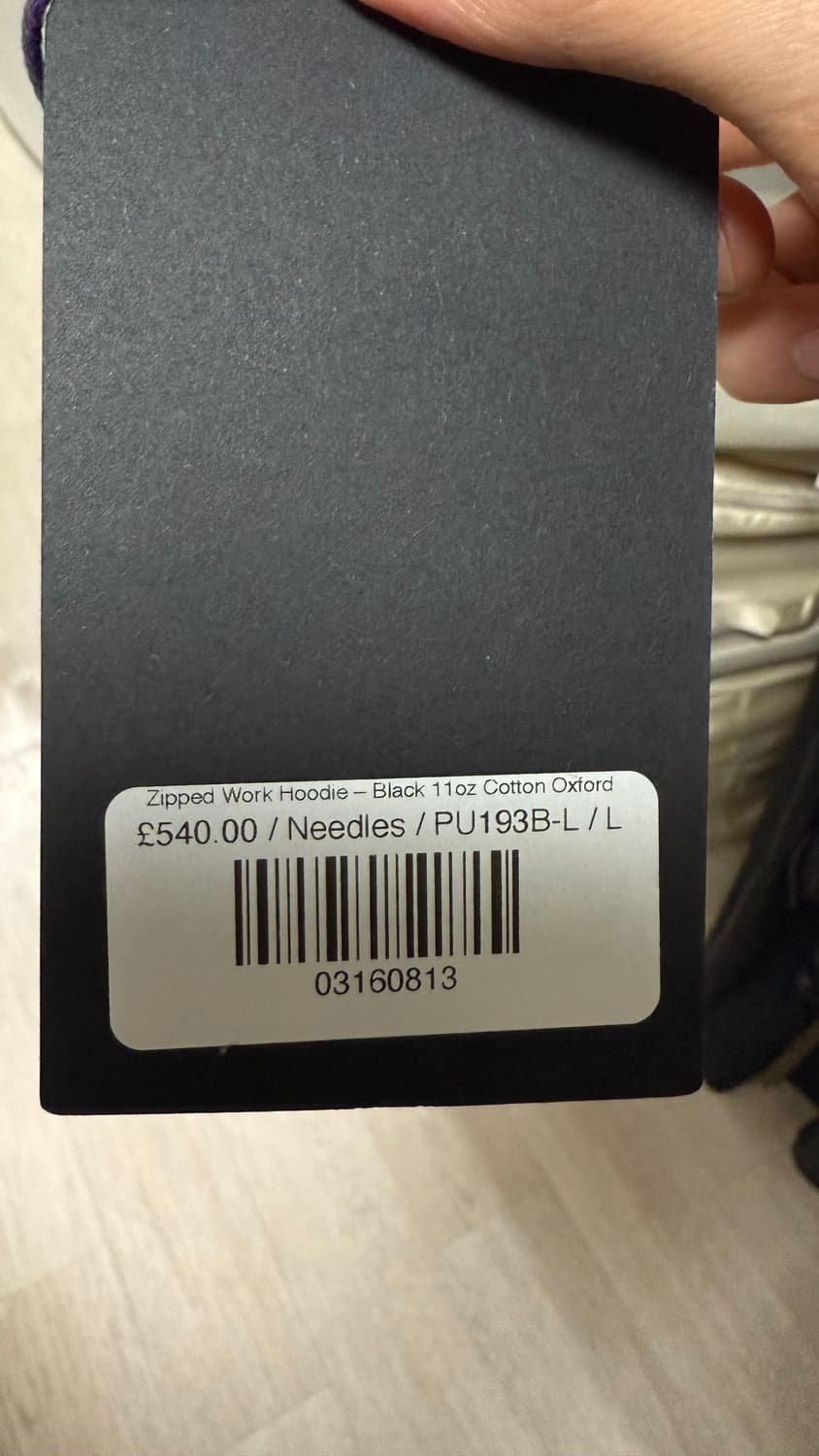 니들즈 워크자켓 블랙 상품이미지8