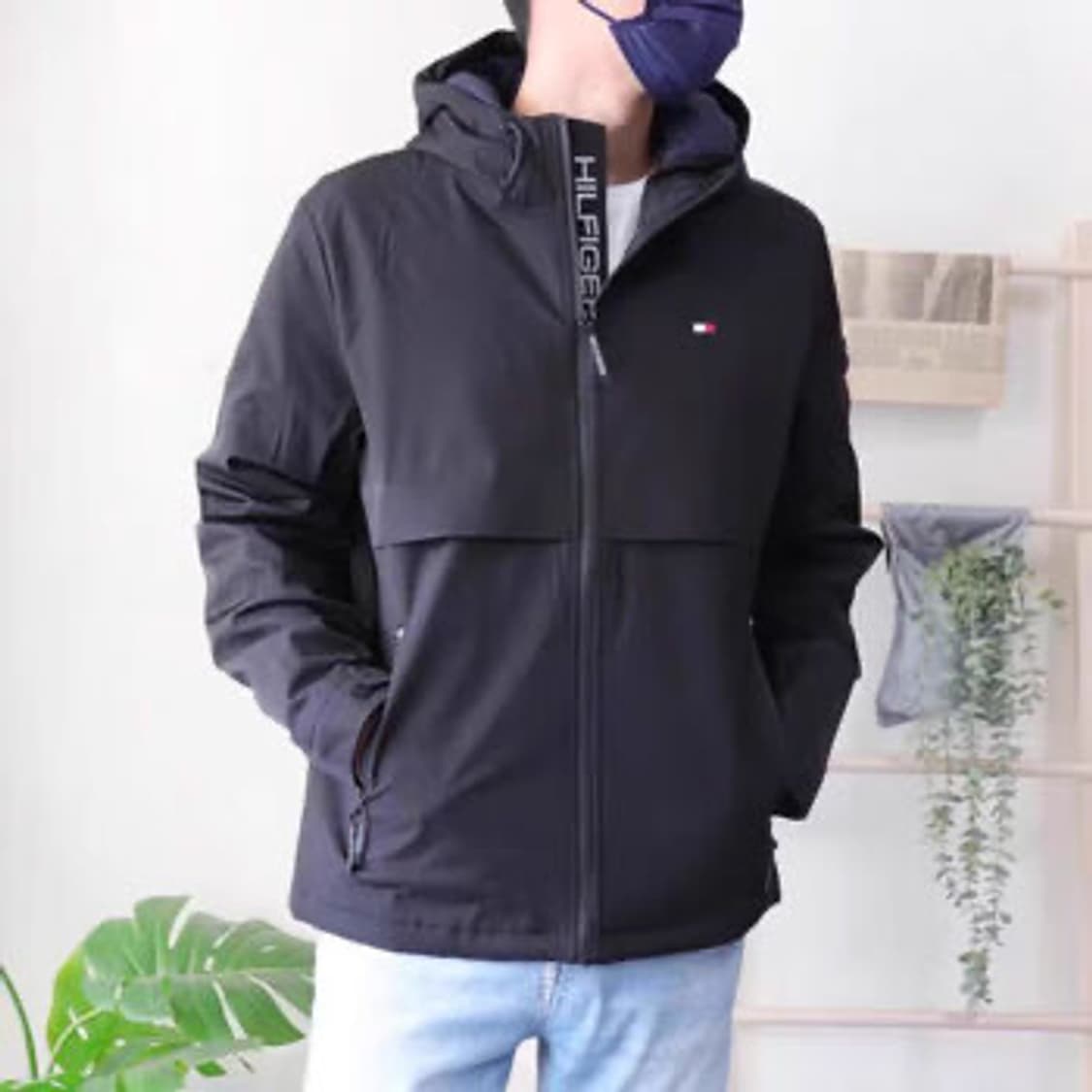 타미힐피거 레귤러 패딩점퍼 블랙, 네이비 상품이미지4