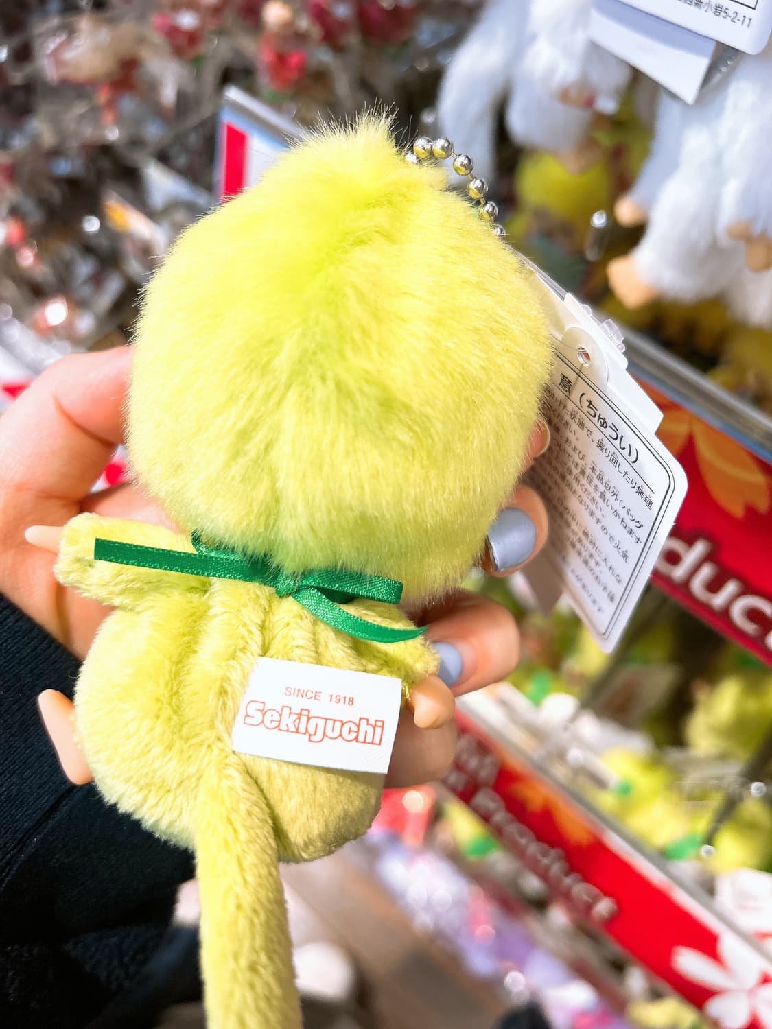 (3/6마감) 말차 몬치치 빅헤드 키링 ss 그린티 몬치치 녹차 몬치치  상품이미지3